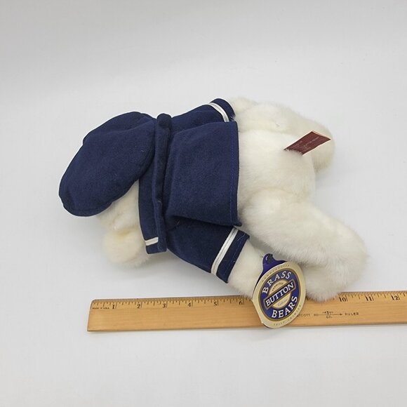 Brass Button Bear Collection Taylor Sailor Handcrafted Fully Jointed Tags Vtg - Picture 7 of 7